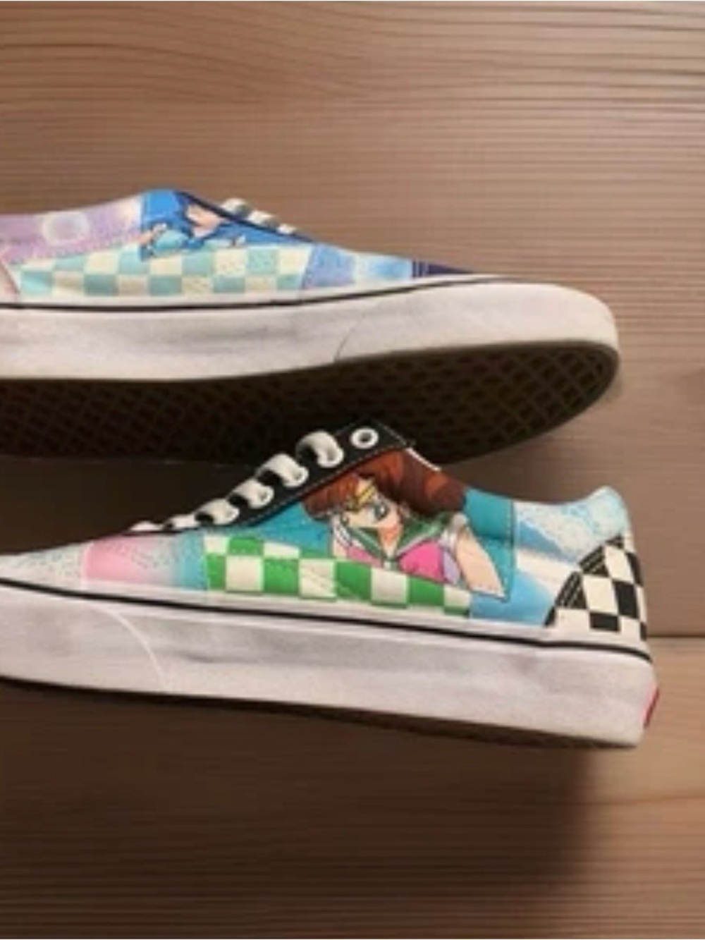 VANS Sailor Moon x Old Skool Pretty Guardian - Patchwork Wmns Sz 9/Men 7.5 EUC - Picture 6 of 10